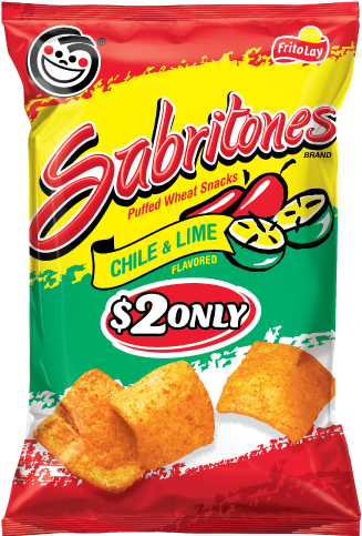 Chili Lime Wheat Puffs (334x483), Png Download