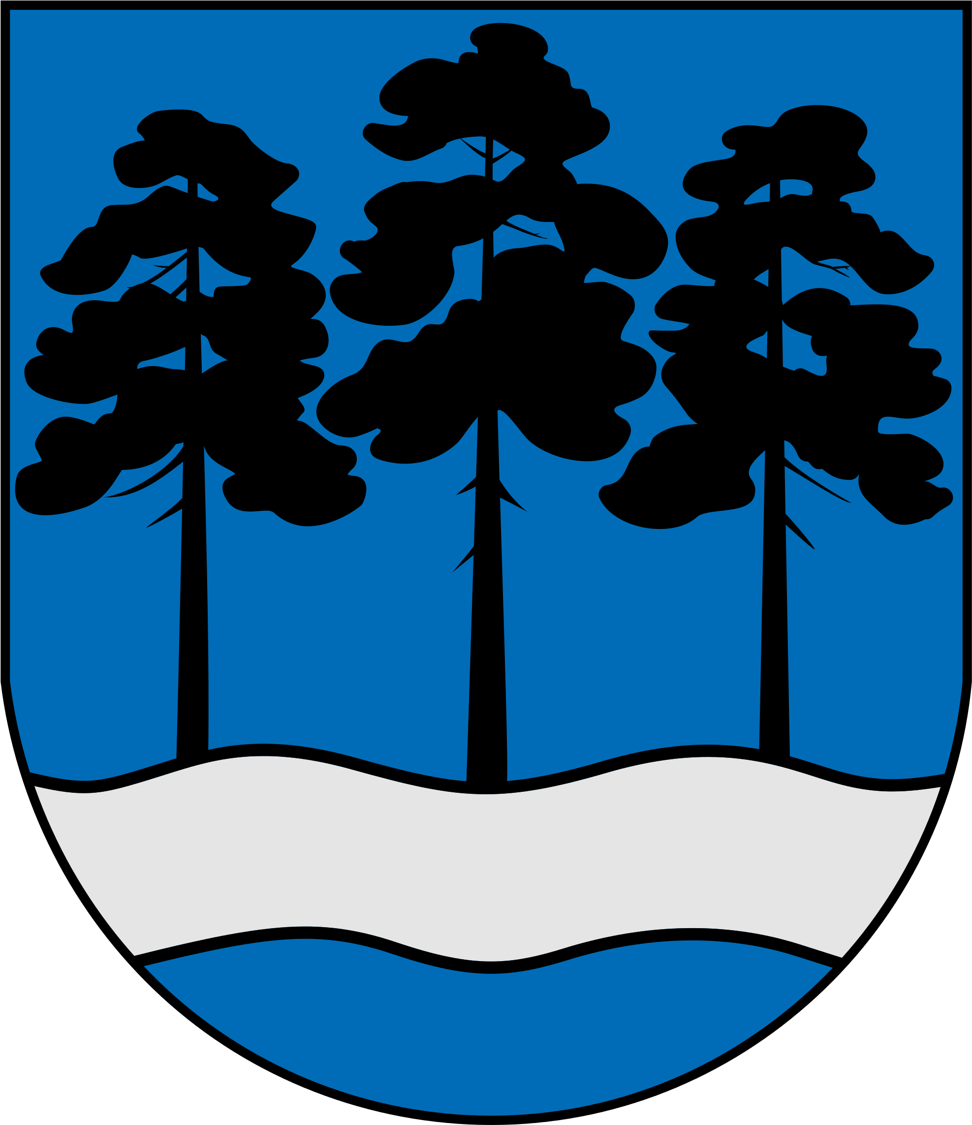 Open - Ogre Coat Of Arms (2000x2311), Png Download