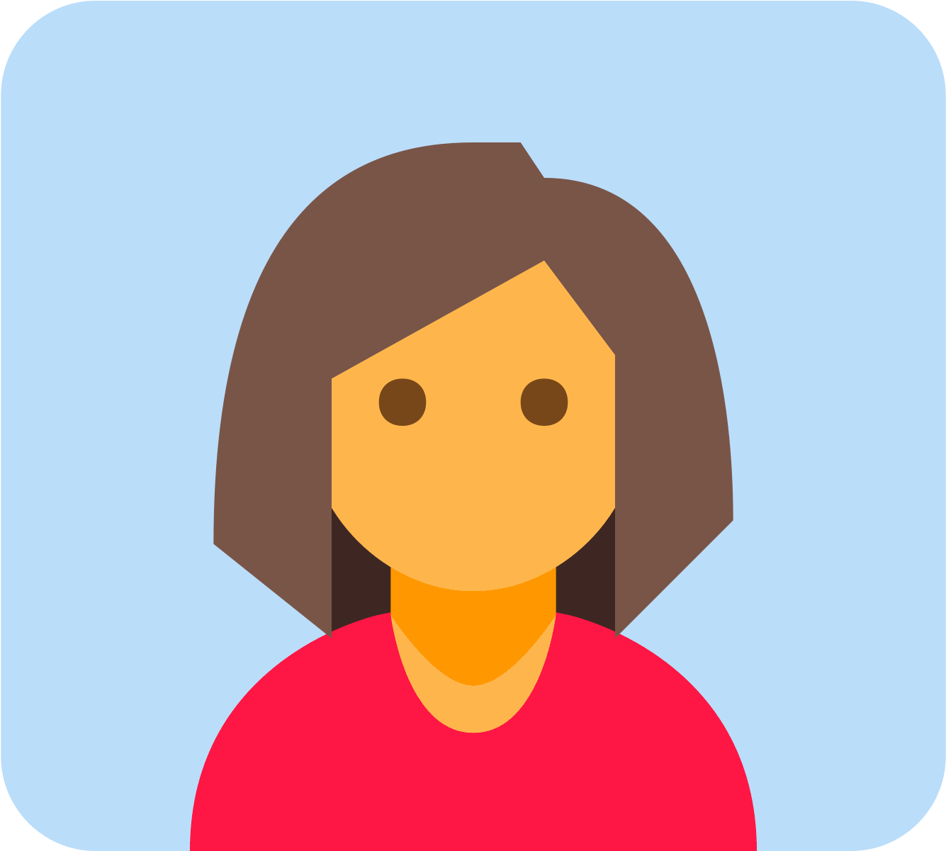 Kobieta Webcam Icon - Iconos De Mujeres A Color Png (1600x1600), Png Download