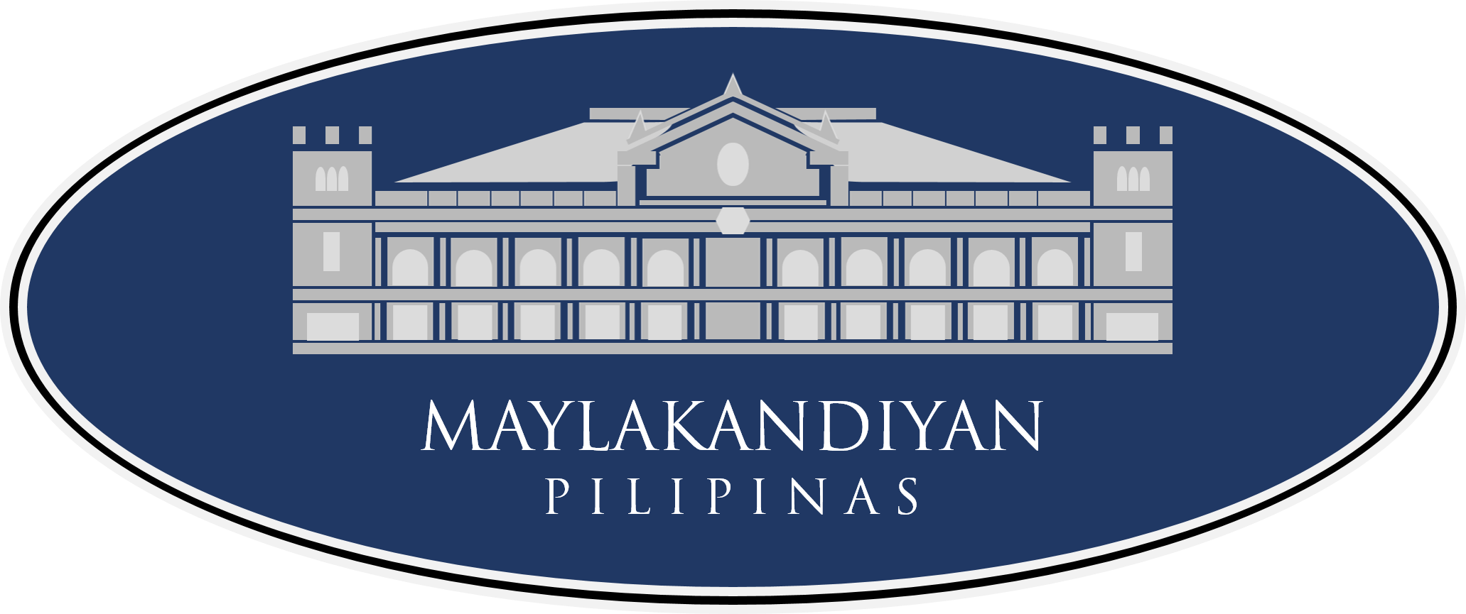 Malacanang Palace Logo Png - Malacañang Logo (2063x865), Png Download