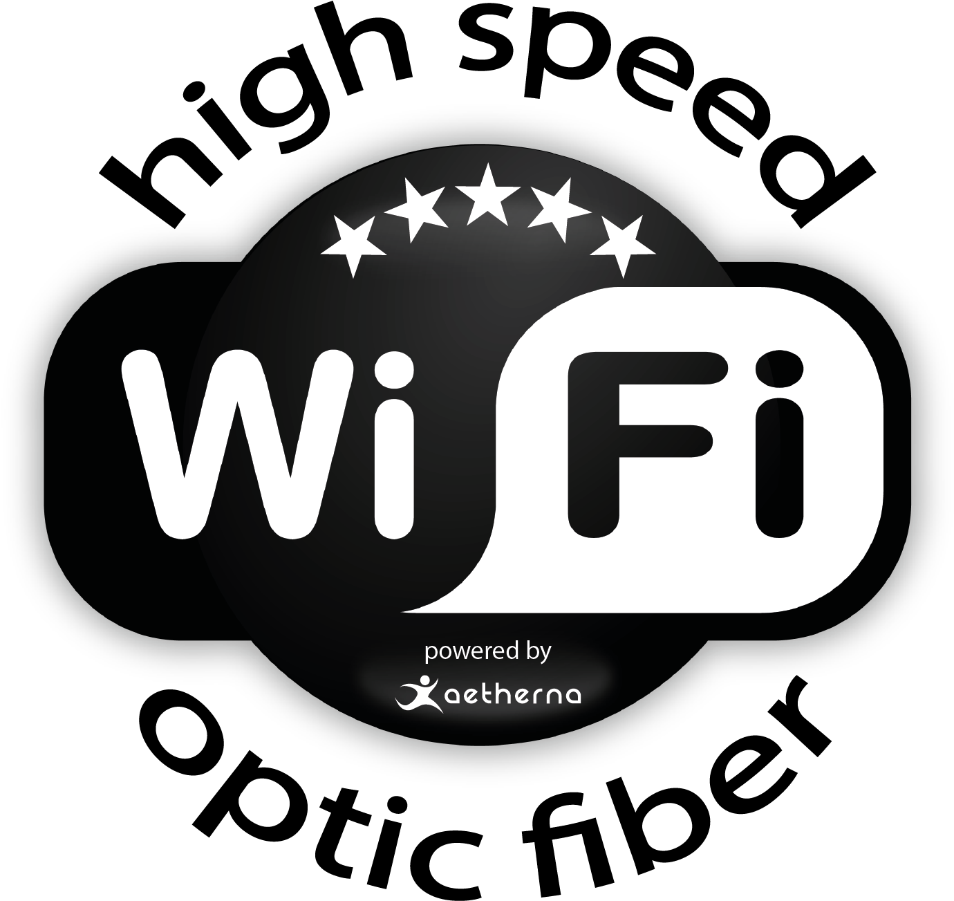 4 Star Hotel With Free Wi-fi Milan - Free Wifi Icon Png (1532x1302), Png Download