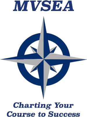 mvsea Is Attending The 2017 Surface Navy Association - Blue Compass Rose (640x480), Png Download