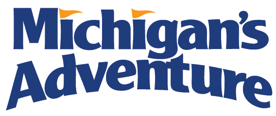 Michigans Adventure Banner Michigans Adventure Logo - Michigan Adventures Snoopy (585x240), Png Download
