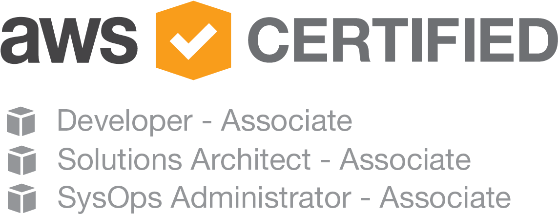 Aaron Medacco Aws Certified Solution Architect - Aws Certified Cloud Practitioner (1142x448), Png Download