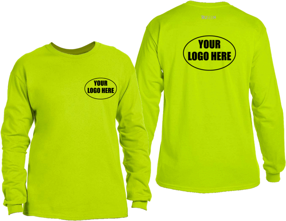 Long Sleeve With Your Logo Here (1024x819), Png Download