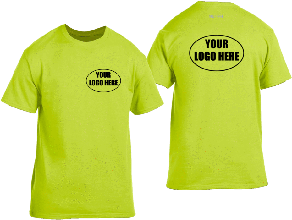 High Visibility Short Sleeve Graphic Shirt With Custom - Shirt (1024x819), Png Download