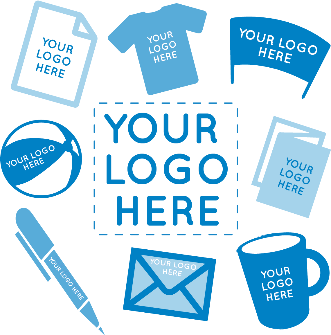 Coulter Printing Logo - Beach Ball Clip Art Black (1230x1178), Png Download