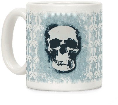 Sherlock Pop Skull Coffee Mug - Sherlock Pop Skull Tote Bag: Funny Tote Bag From Lookhuman. (484x484), Png Download