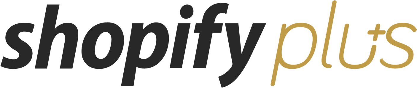 Shopify Plus Logo (1600x492), Png Download