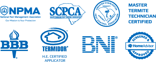 "charleston's Pest Control Puts The Client And Their - South Carolina Pest Control Association (600x247), Png Download