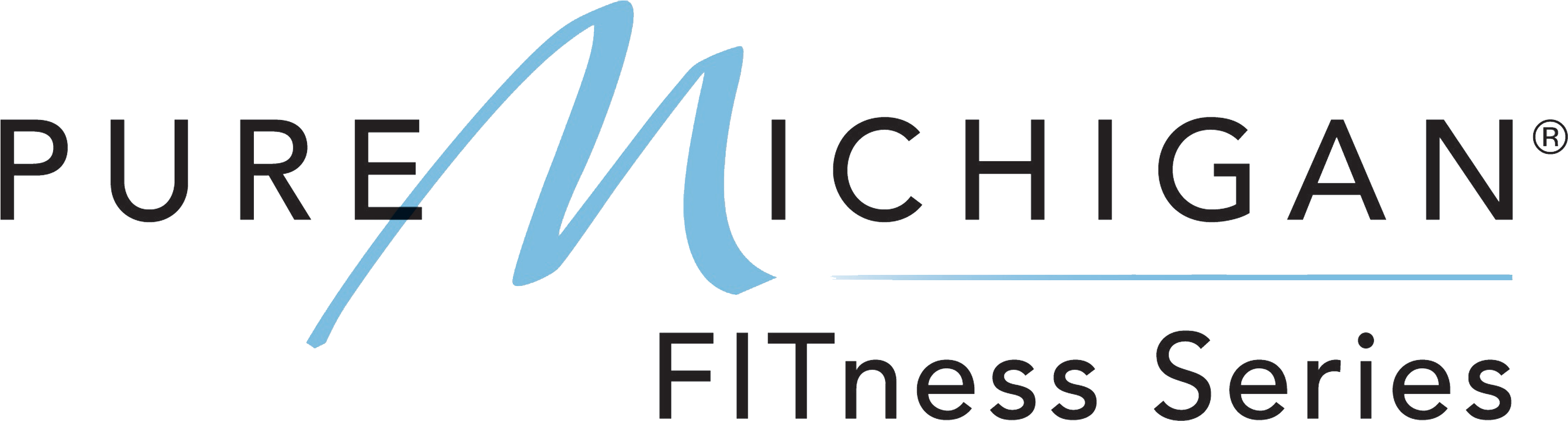Pure Michigan Fitness Logo - Pure Michigan Logo (3038x870), Png Download