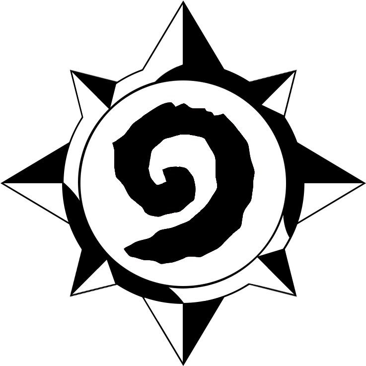 Emblem - Black And White (1920x1080), Png Download