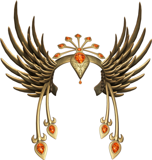 Queen Princess Goddess Hair Head Crown Gold Yellow - Illustration (502x530), Png Download