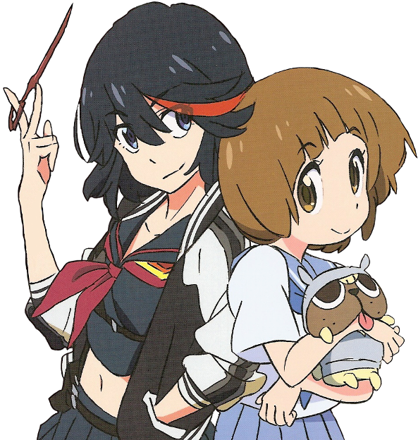 “ Transparent Ryumako [ - Anime Transparent Kill La Kill (600x638), Png Download
