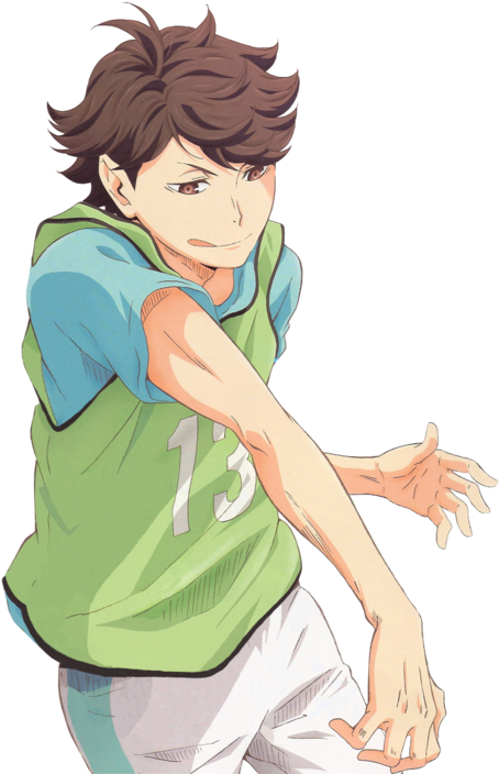 Haikyuu Oikawa (471x719), Png Download