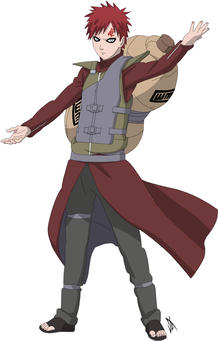 Výsledek Obrázku Pro Gaara - Gaara Shippuden (900x1398), Png Download