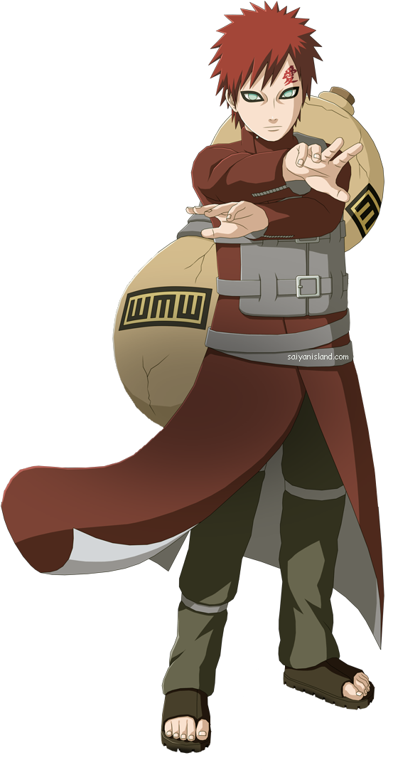 Gaara - Naruto Gaara (692x1086), Png Download