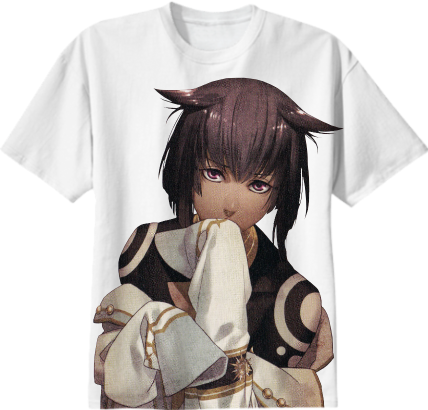 Shop Anubis Cotton T Shirt By Viiaou 1 - White T Shirt (856x820), Png Download