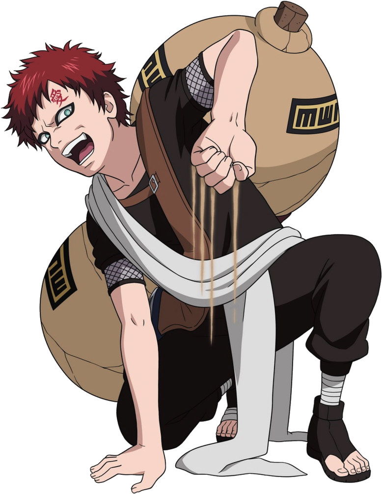 Gaara - Naruto Gaara Chunin Exam Cosplay Costume (790x1011), Png Download