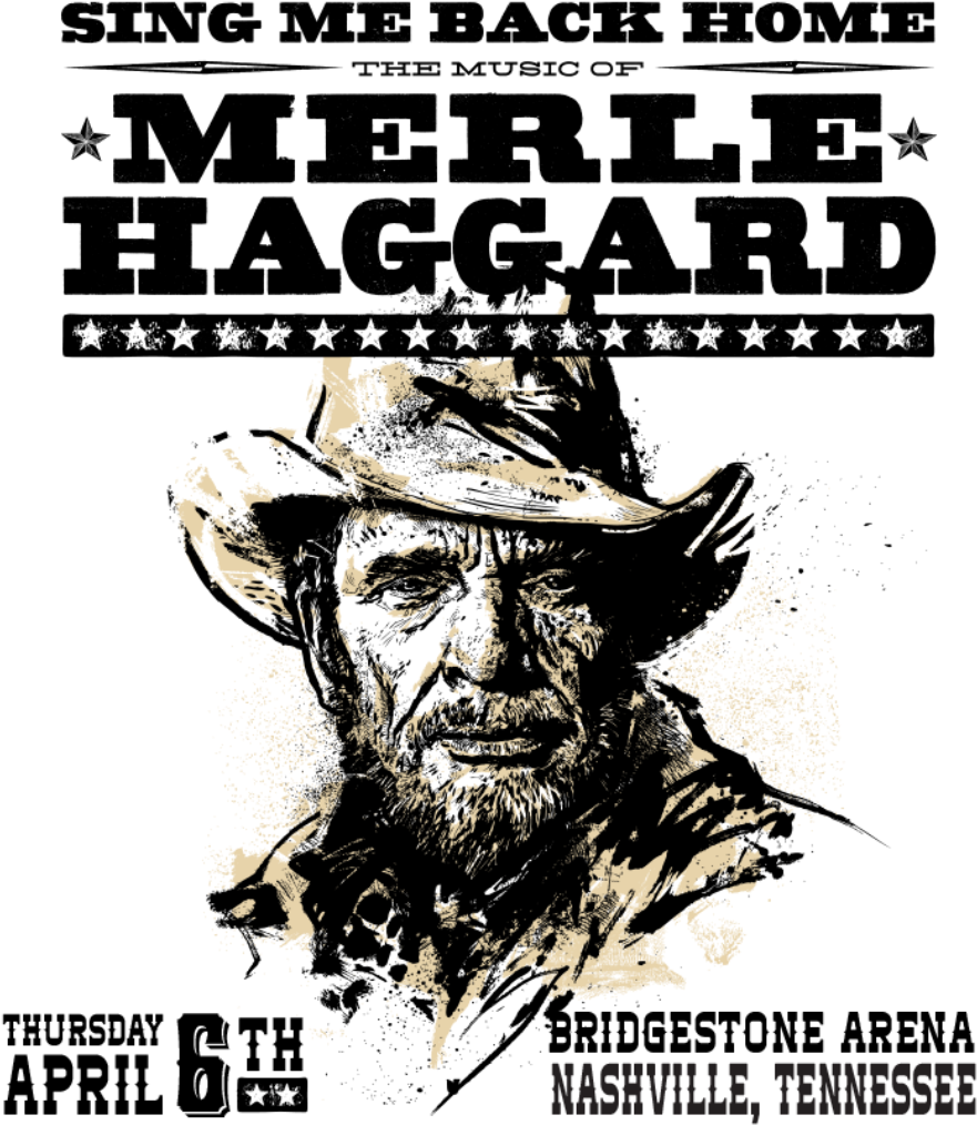 Jake Owen Joins All-star Concert Celebration Honoring - Merle Haggard Tribute April 6 Nashville Tn (900x1018), Png Download