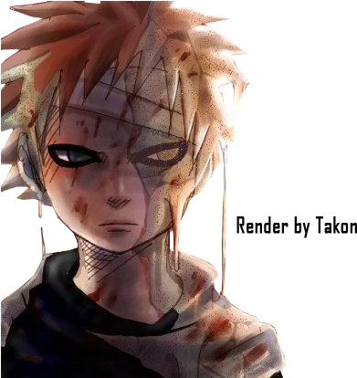 Sabakuno Gaara - Gaara (400x413), Png Download