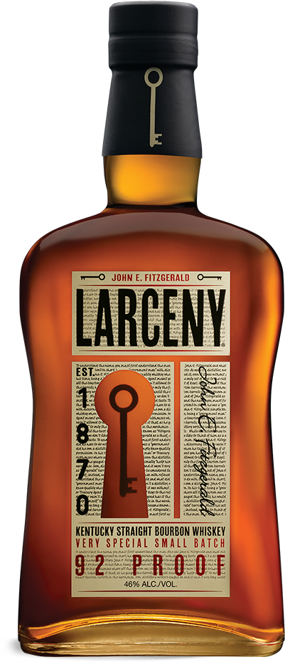 Larceny - John E. Fitzgerald Larceny Kentucky Straight Bourbon (656x1046), Png Download