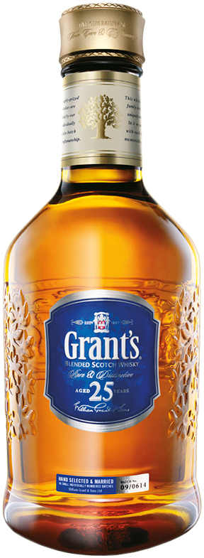 Our 25 Year Old Whisky Is A Truly Unique Experience - Grants 25 Year Old (800x800), Png Download