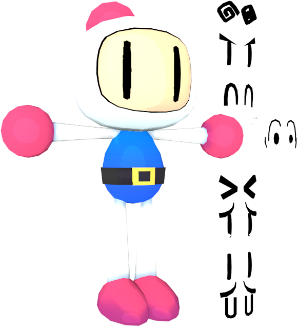 Download Zip Archive - Super Bomberman R Bomberman Brothers (750x650), Png Download