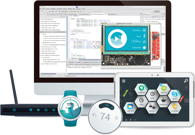 Microej Iot Devices - Output Device (750x577), Png Download