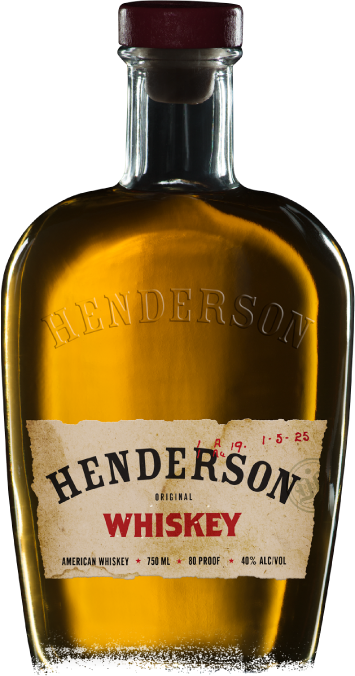 Bottle - Henderson Small Batch American Whiskey (355x676), Png Download