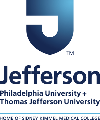 Tju Vrt Skmc Tm 4cp Grd Pos - Thomas Jefferson University Logo (321x386), Png Download
