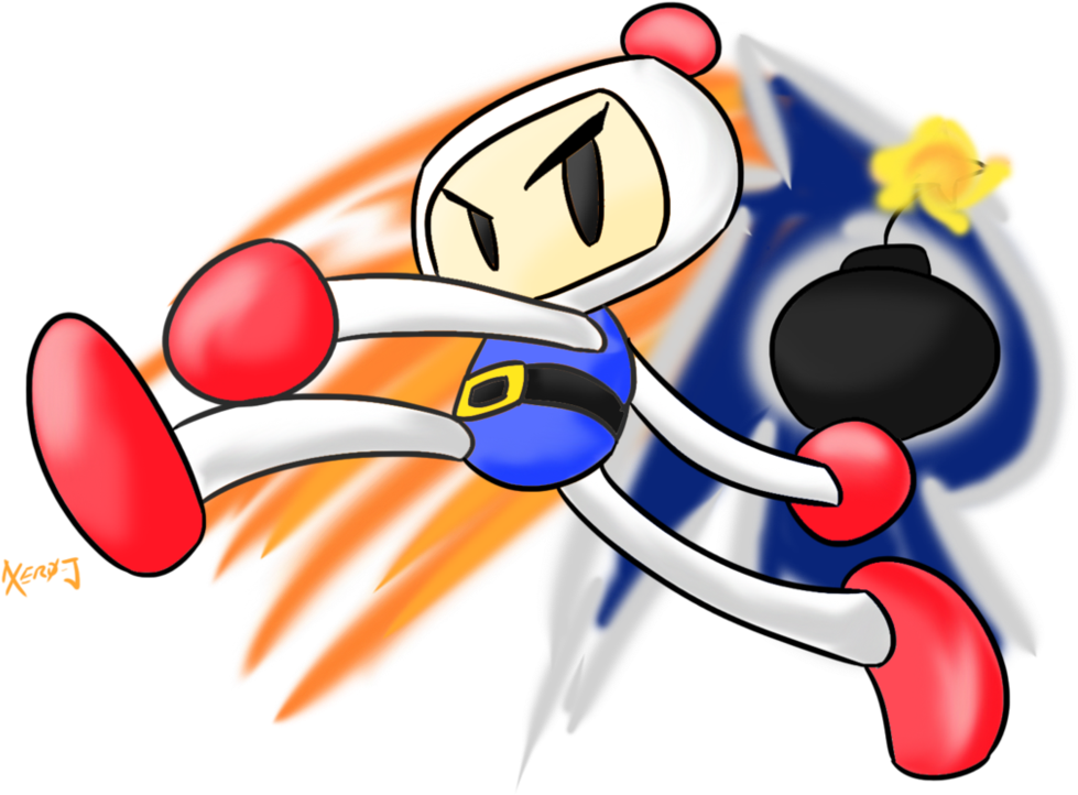 'super Bomberman R' (995x803), Png Download
