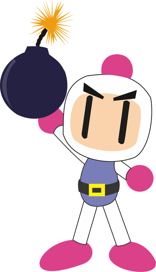 Portfólio - Bomberman Psp (530x927), Png Download