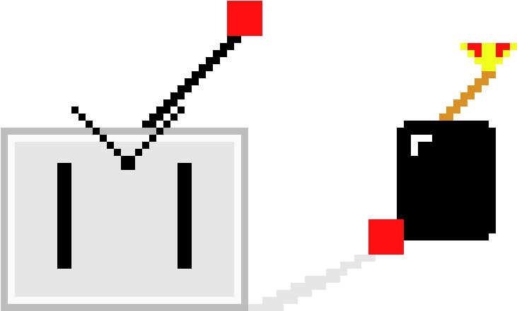 Bomberman - Diagram (790x490), Png Download