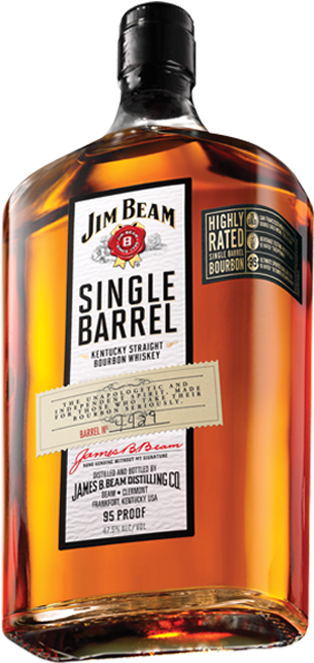 One Incredible Bourbon - Jim Beam Barrel Select (591x662), Png Download