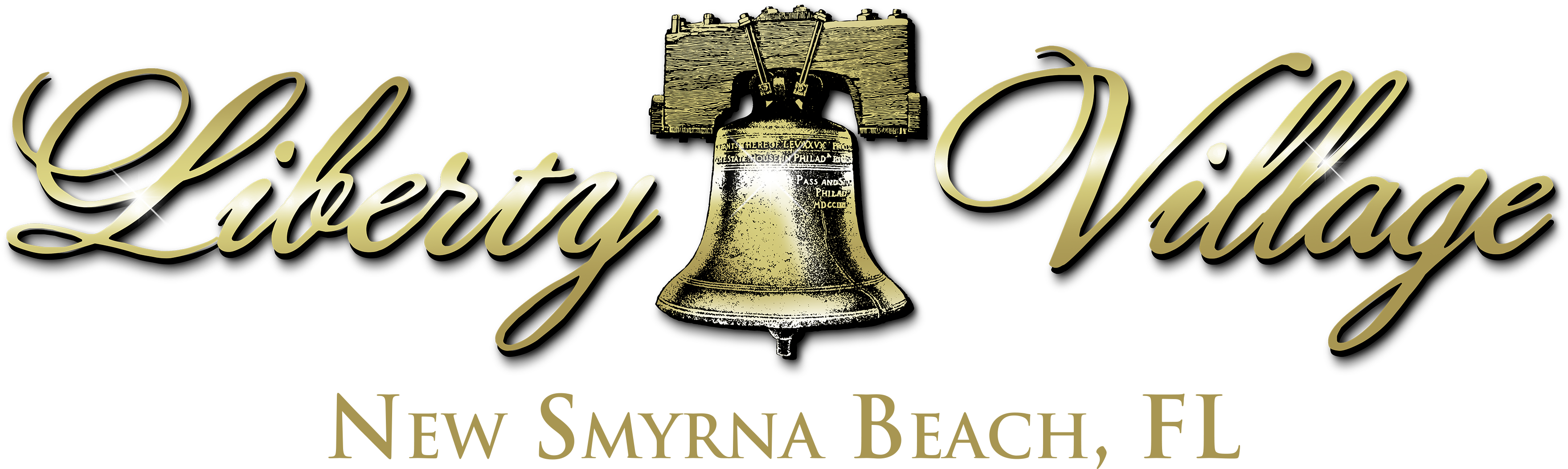 Liberty Village - Church Bell (3600x1123), Png Download