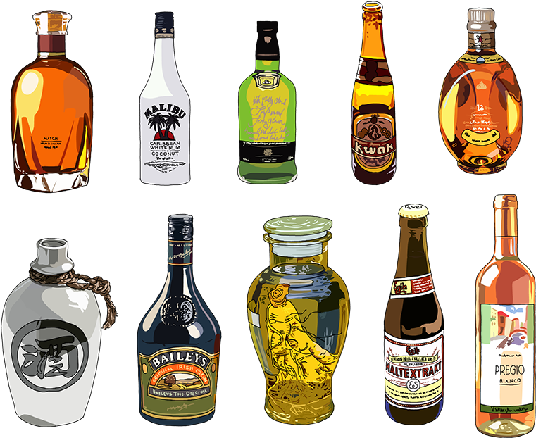 푸드 컨텐츠 일러스트 & 한국보건산업진흥원 식단구성 - Drawing (800x643), Png Download