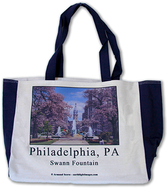 Armond Scavo, Philadelphia Historic Area, Fairmount - Tote Bag (453x397), Png Download