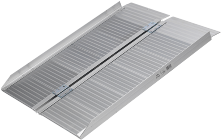 Wheelchair Ramp 6ft - Drive Medical Folding Ramp For Wheelchairs, Powerchairs (446x480), Png Download