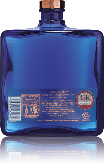 Create Your Personalised Whisky - Haig Club 70cl (346x545), Png Download