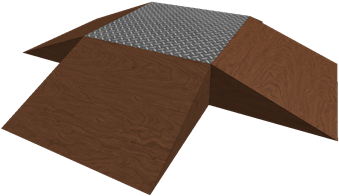 Small Quad Ramp - Plywood (420x420), Png Download