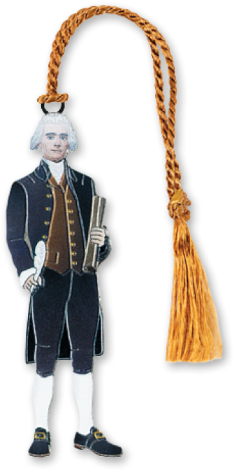 President Thomas Jefferson Bookmark - Thomas Jefferson (700x700), Png Download