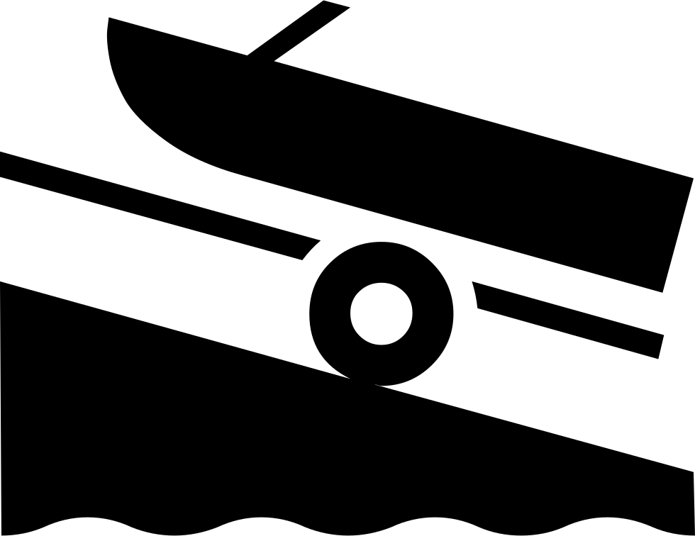 Png File Svg - Boat Ramp Icon (980x756), Png Download