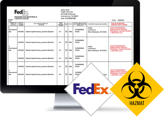 Fedex Enhanced Webservice For Hazmat Rates - Skatehome Express Shipping With Fedex Or Ups (549x393), Png Download