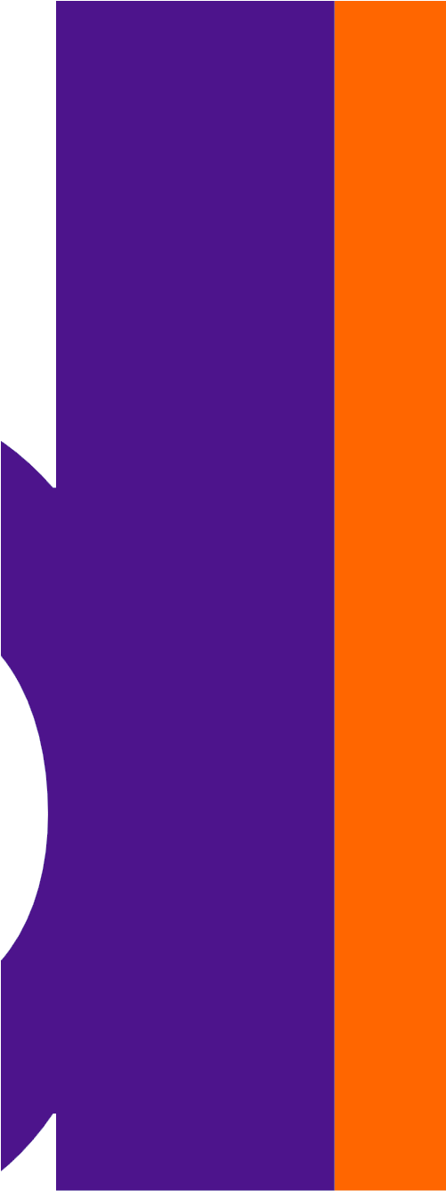 Fedex Web - Lilac (500x1680), Png Download