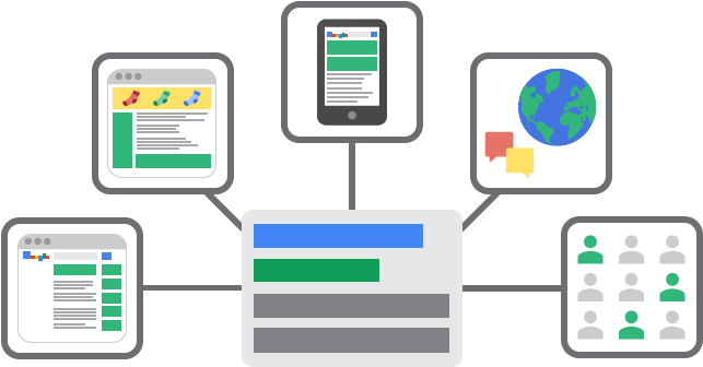 Online Advertising Google Adwords Illustrationnonprofit - Google Adwords Search (673x338), Png Download