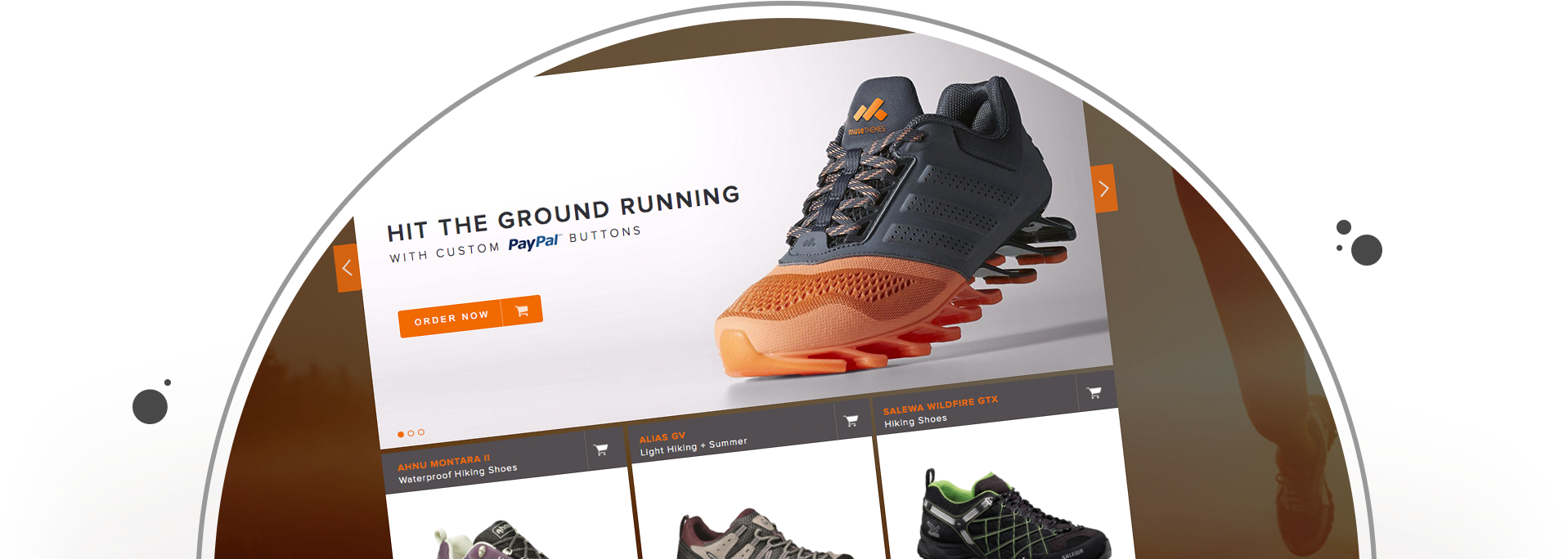 Paypal Custom Buttons - Adidas Sportschuh S83695 Koralle/grau Eu 40 2/3 (1920x719), Png Download