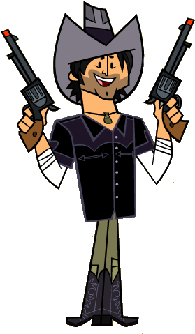 Western Chris - Total Drama Chris Meme (294x480), Png Download