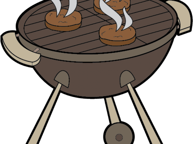 Clipart Library Library Barbecue Clipart Chat - Bbq Clipart Transparent Background (640x480), Png Download