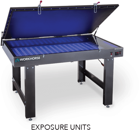 A World Leader In Precision Screen Printing Press Machines - Workhorse Screen Printing (600x484), Png Download